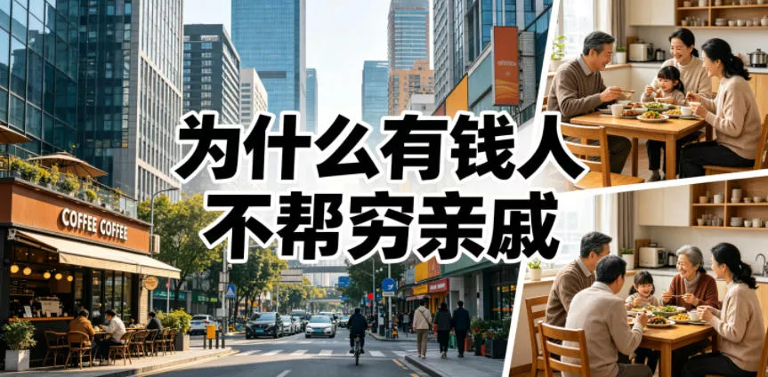 付费文章：为什么有钱人不帮穷亲戚？-泡泡网赚