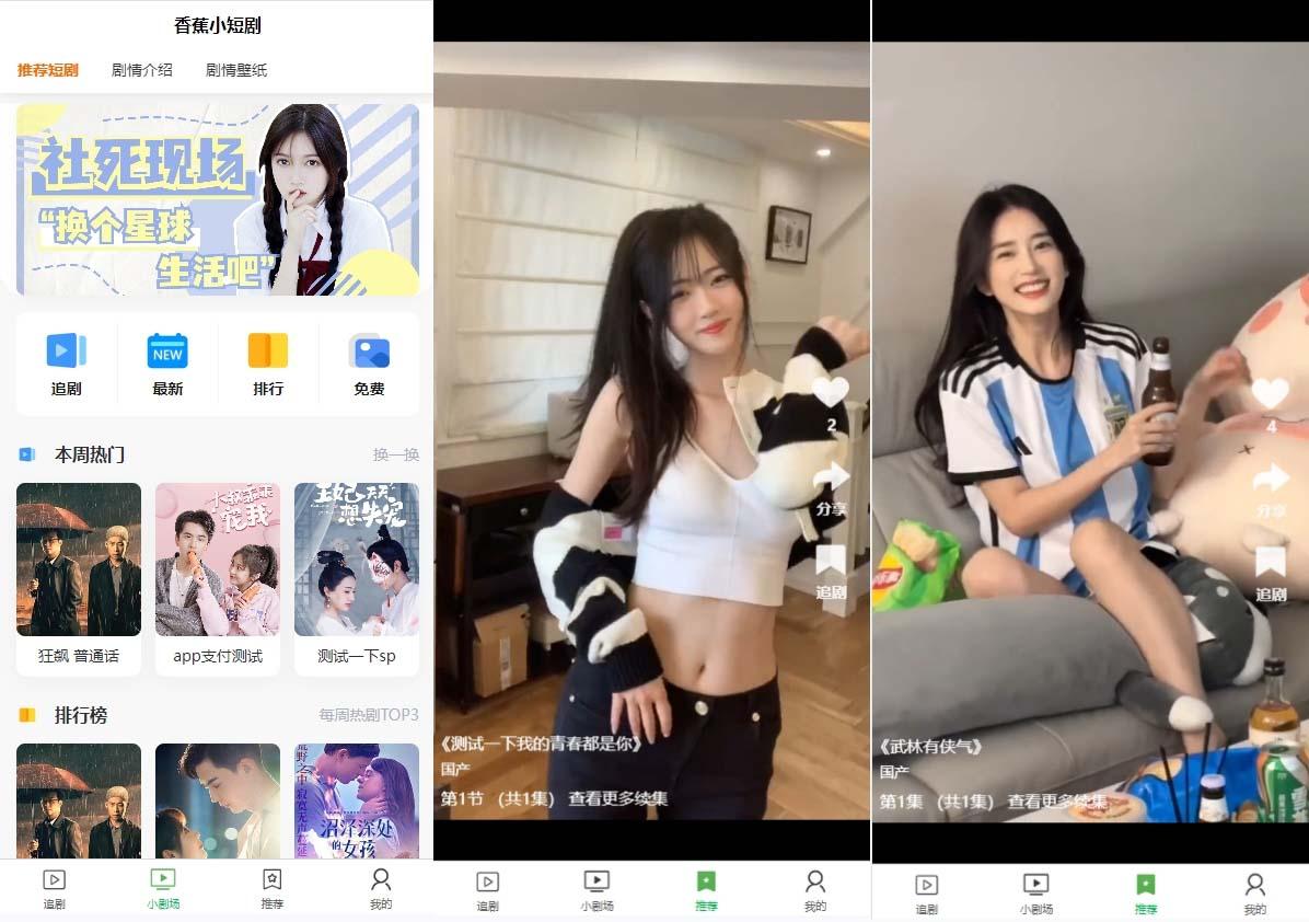 (8542期)小剧场短剧影视系统源码 全开源 带支付收益+会员机制+代理推广等模式【…-泡泡网赚