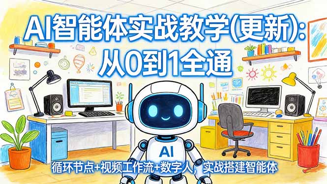 AI智能体实战教学(更新 AI智能体实战教学(更新