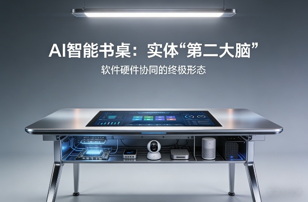 AI智能书桌搭建，构建你的实体“第二大脑”，软件硬件协同的终极形态-泡泡网赚