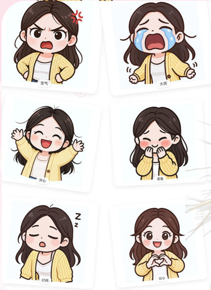 一张照片秒变多种表情包，三步就能拥有专属表情包库，零门槛玩转社交新玩法【文档】-泡泡网赚