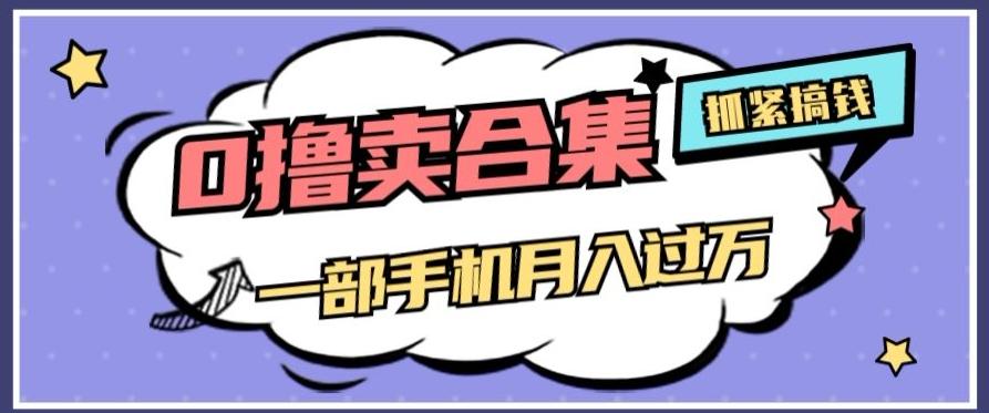 0撸项目月入过万，售卖全套ai工具合集，一单29.9元，一部手机即可【揭秘】-泡泡网赚