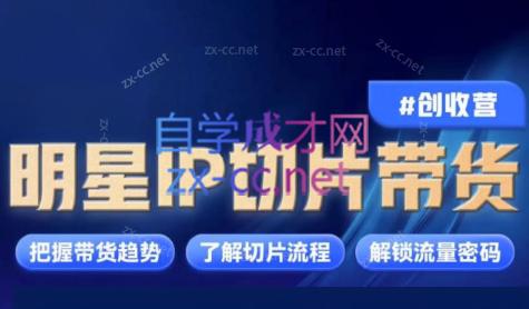 交个朋友·明星IP切片带货爆单营-泡泡网赚