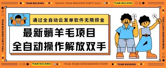 最新薅羊毛项目通过全自动云发单软件在羊毛平台无限捞金日入200+【揭秘】-泡泡网赚
