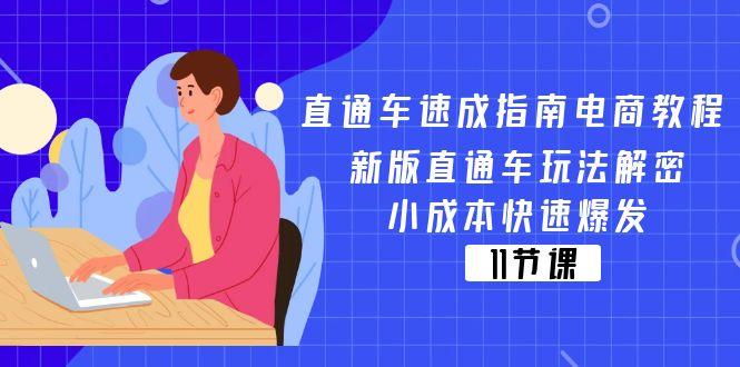 直通车 速成指南电商教程：新版直通车玩法解密，小成本快速爆发(11节-泡泡网赚