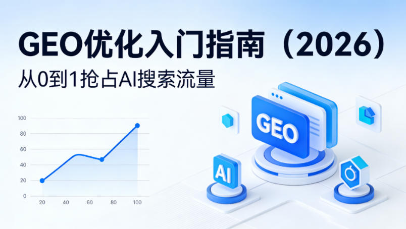 【最新】GEO优化入门指南(2026)，从0到1抢占AI搜索流量-泡泡网赚