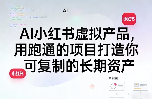 AI小红书虚拟产品,用跑通的项目打造你可复制的长期资产(更新0902) AI小红书虚拟产品,用跑通的项目打造你可复制的长期资产(更新0902)