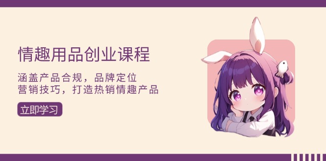 情趣用品创业课程：涵盖产品合规，品牌定位，营销技巧，打造热销情趣产品-泡泡网赚