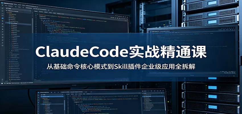 ClaudeCode实战精通课：从基础命令核心模式到Skill插件企业级应用全拆解-泡泡网赚