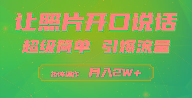(9553期)利用AI工具制作小和尚照片说话视频，引爆流量，矩阵操作月入2W+-泡泡网赚