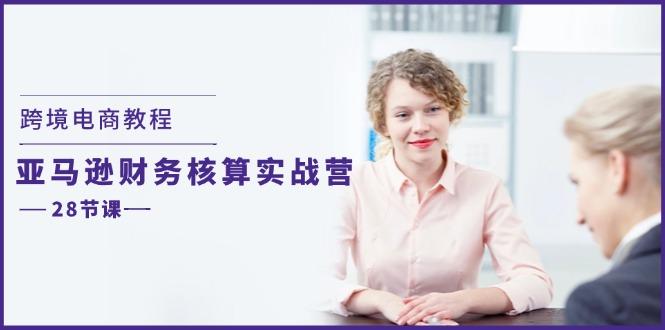 跨境电商教程：亚马逊-财务核算实战营(28节课-泡泡网赚