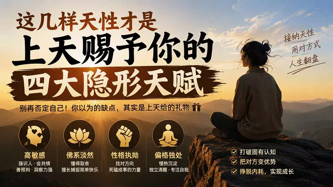 付费文章：这几样天性才是上天赐予你的四大隐形天赋-泡泡网赚