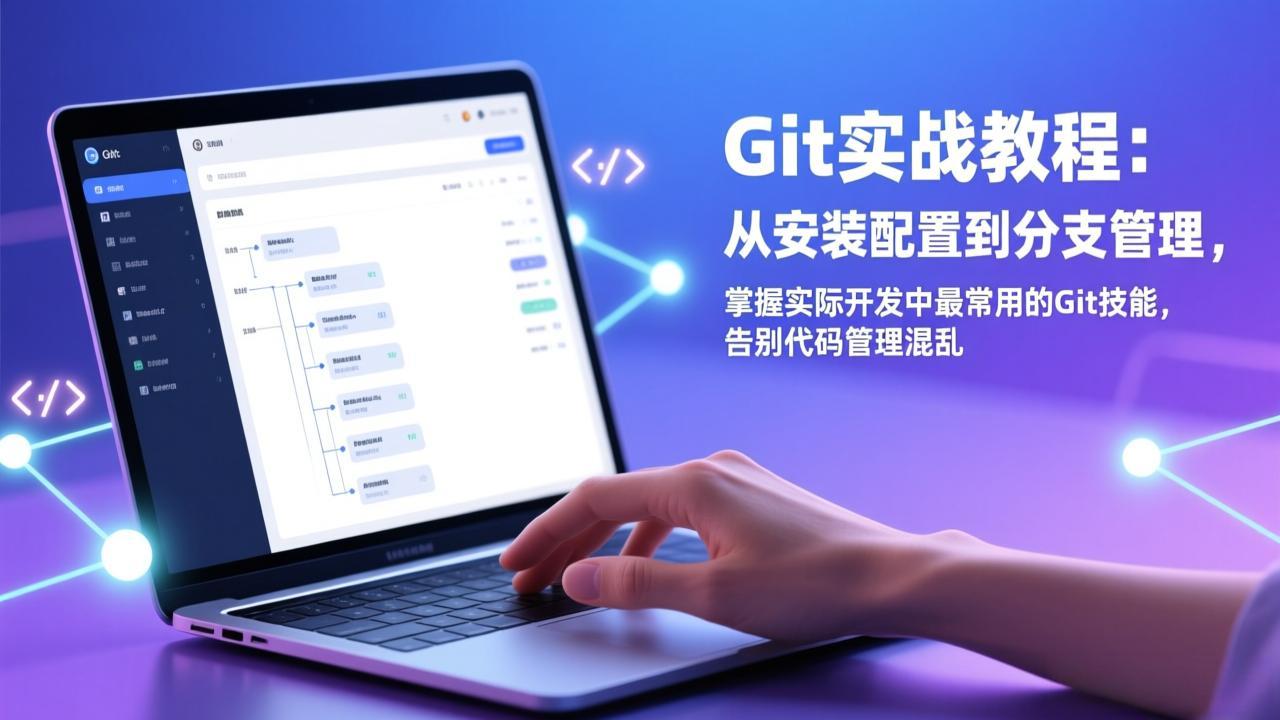 Git实战教程：从安装配置到分支管理，掌握实际开发中最常用的Git技能，告别代码管理混乱-泡泡网赚