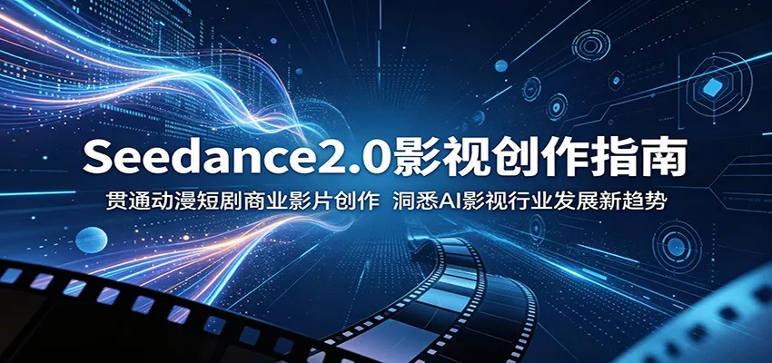 Seedance2.0影视创作指南：贯通动漫短剧商业影片创作，洞悉AI影视行业发展新趋势-泡泡网赚