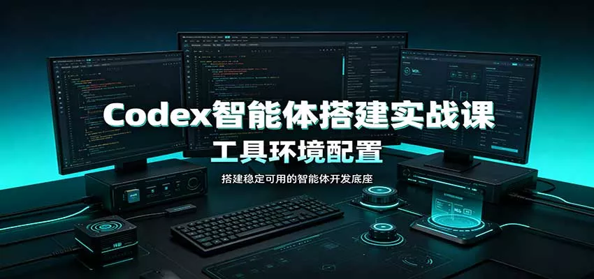 Codex智能体搭建实战课：工具环境配置，自定义技能开发，多业务自动化教学-泡泡网赚