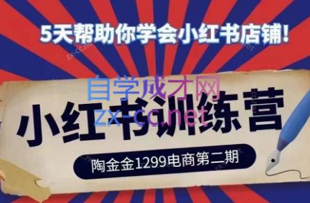 陶金金·小红书训练营(第二期)-泡泡网赚