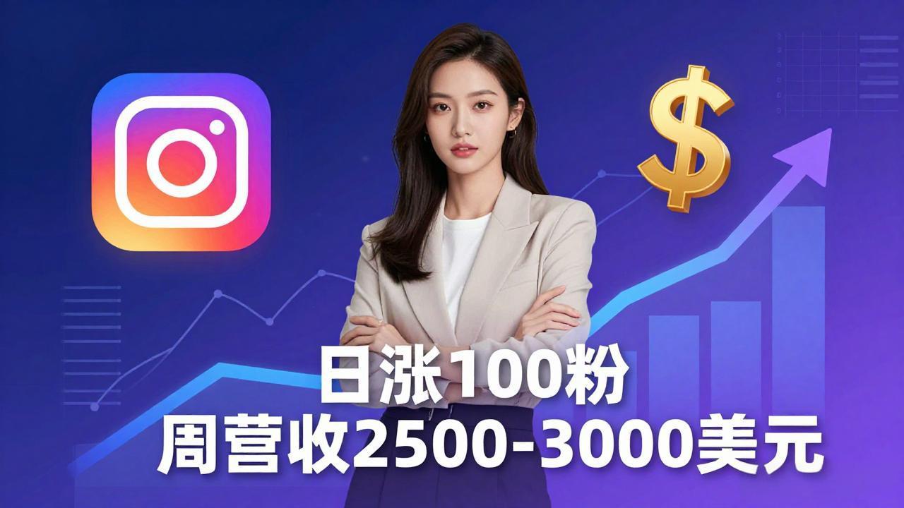 想做数字产品？Sheri亲授：日涨100粉、每周2500至3000美元的营收，Instagram躺着赚-泡泡网赚