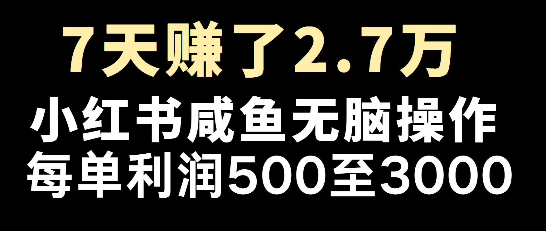 冷门暴利，超级简单的项目0成本玩法，每单在500至4000的利润-泡泡网赚