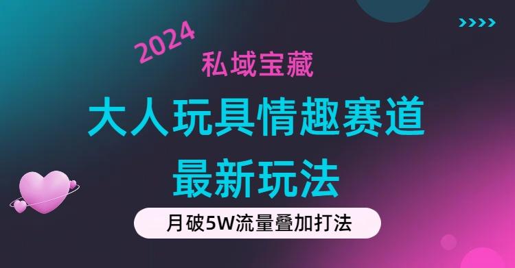 私域宝藏：大人玩具情趣赛道合规新玩法，零投入，私域超高流量成单率高-泡泡网赚