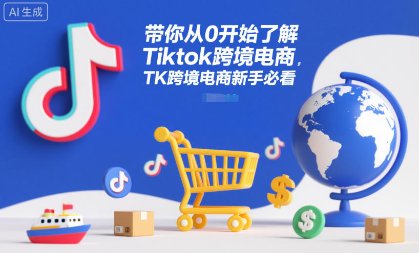 带你从0开始了解Tiktok跨境电商，TK跨境电商新手必看-泡泡网赚