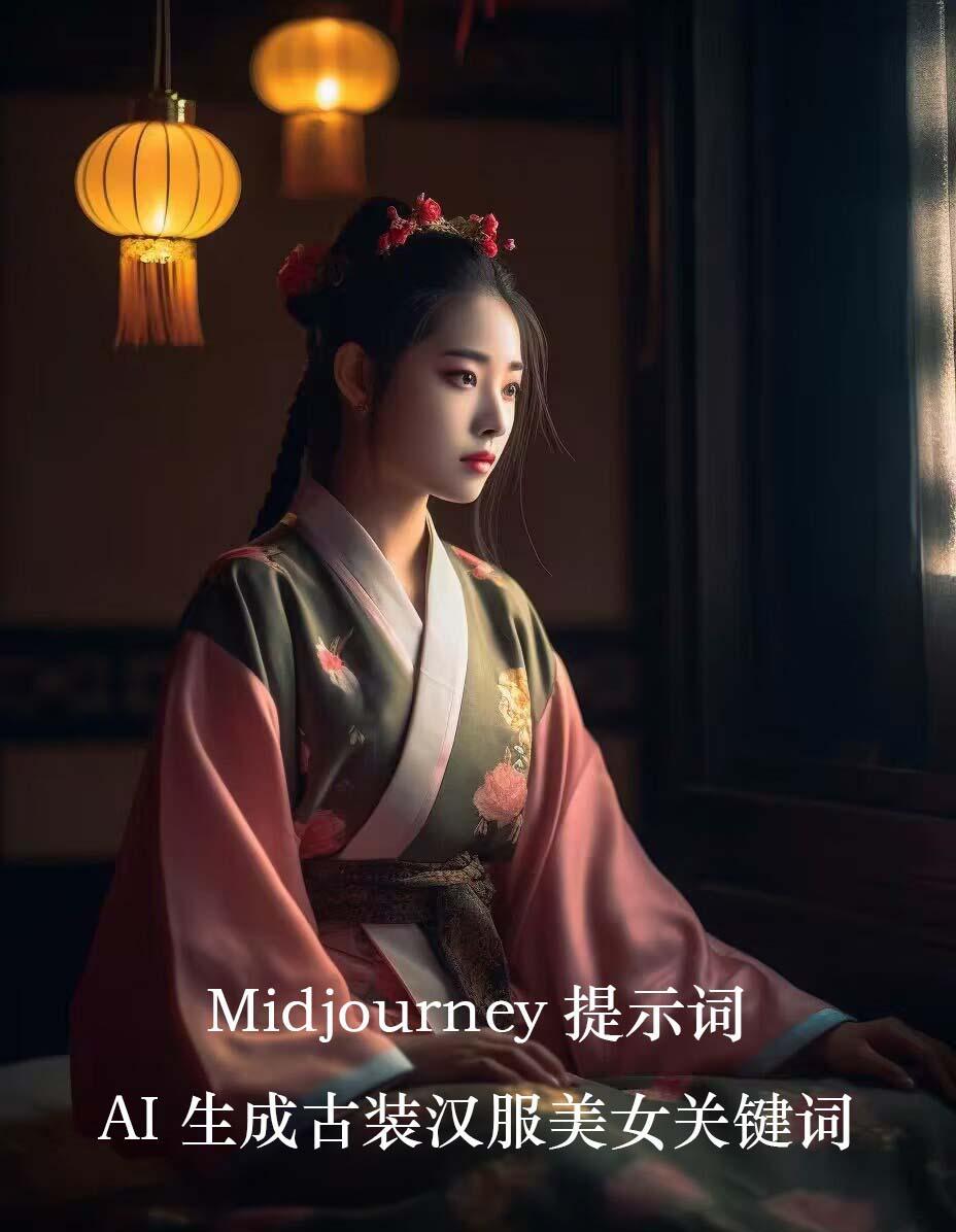 Midjourney关键词-AI生成中国风古装汉服美女人像提示关键词-泡泡网赚