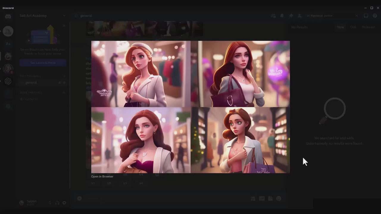 图片[5]-掌握 MidJourney V5 AI + ChatGPT创建一致的角色设计图像-22节课-中英字幕-泡泡网赚