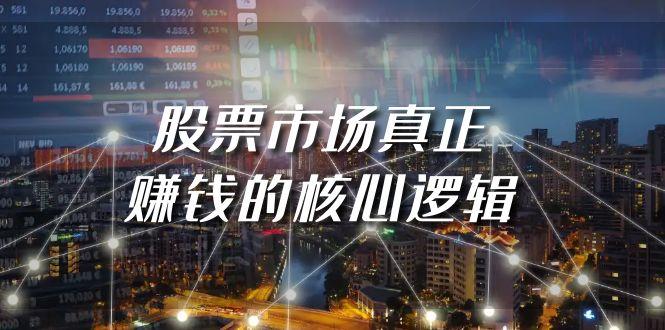 (9270期)某公众号付费文章《股票市场真正赚钱的核心逻辑》-泡泡网赚
