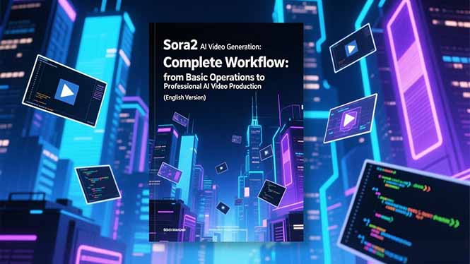 Sora2 AI视频生成的系统教程(英文版-泡泡网赚