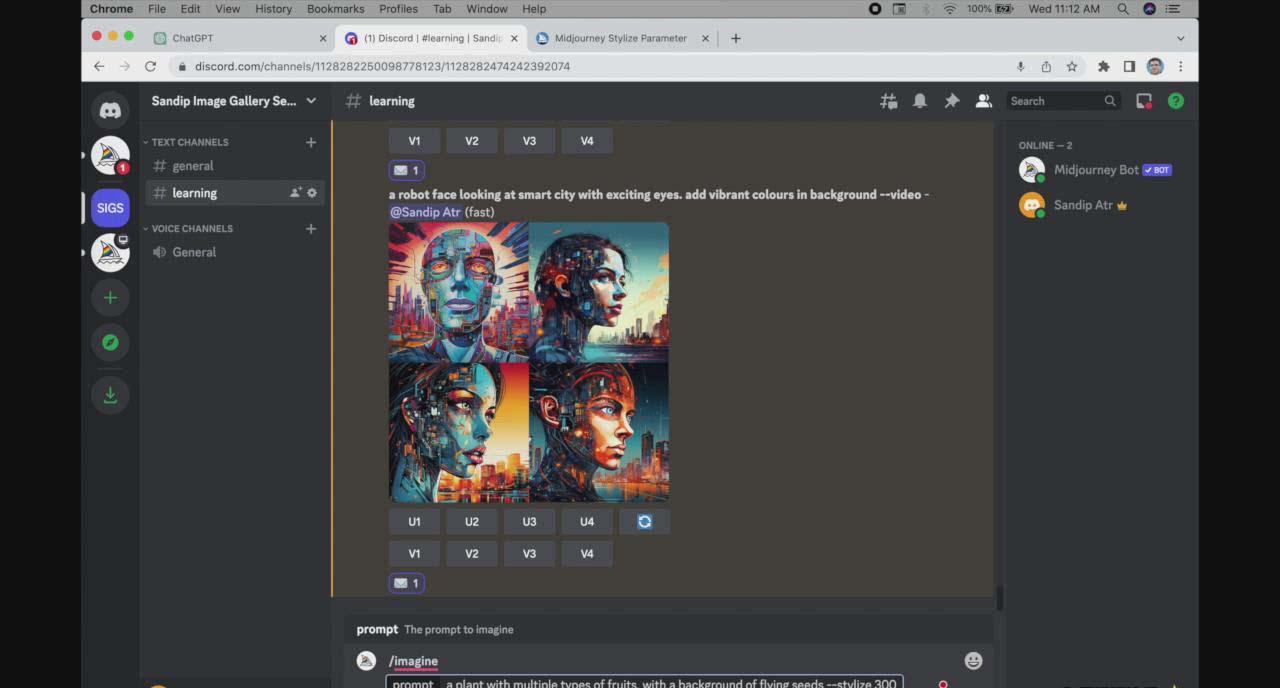 图片[2]-ChatGPT4 和 MidJourney AI 绘画聊天革命性指南教程-33节视频课-中英字幕-泡泡网赚