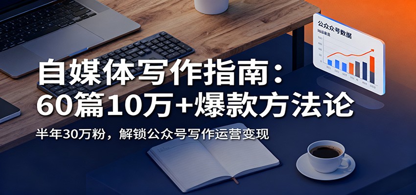 自媒体写作指南：60篇10万+爆款方法论，半年30万粉，解锁公众号写作运营变现-泡泡网赚