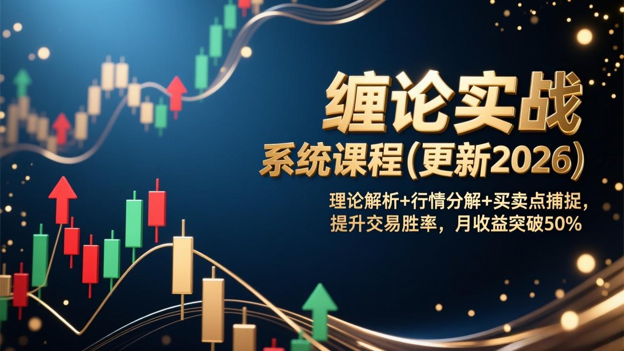 缠论实战系统课程(更新2026-泡泡网赚