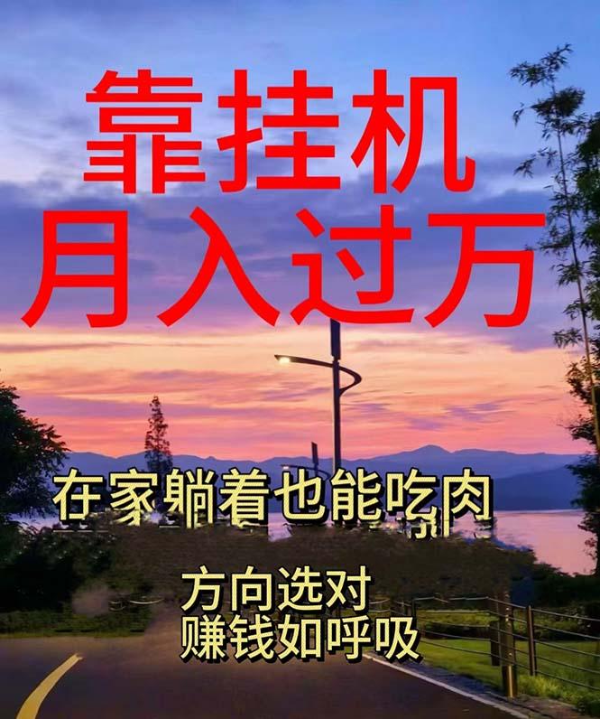 靠挂机，日入1000+，躺着也能吃肉，电脑手机都可挂-泡泡网赚