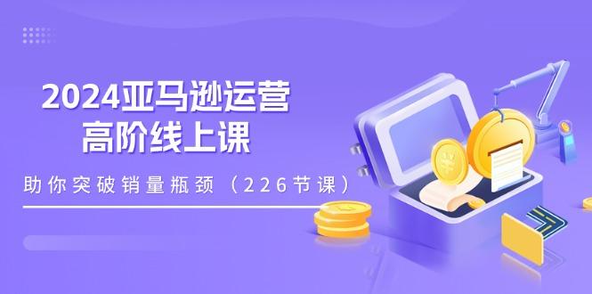 2024亚马逊运营-高阶线上课，助你突破销量瓶颈(228节课-泡泡网赚