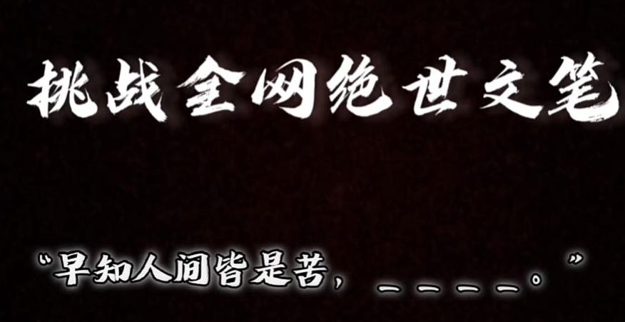 视频号小众玩法，文笔挑战，互动拉满，轻松赚取分成收益！小白也可当天上手-泡泡网赚