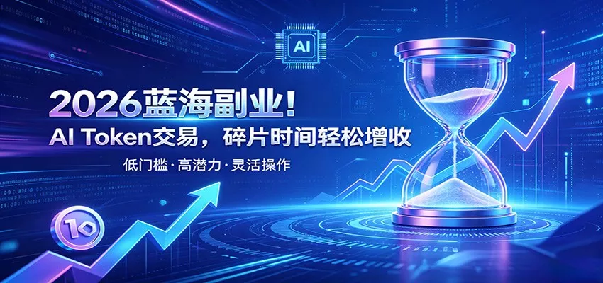 AI Token算力赛道！普通人可入局的数字副业，零门槛快速起步-泡泡网赚