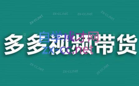 老贺·拼多多视频带货(更新至2024)-泡泡网赚