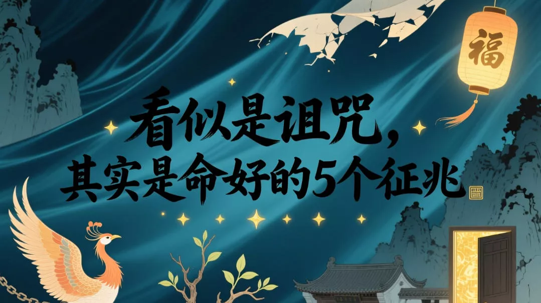 付费文章：看似是诅咒，其实是命好的5个征兆-泡泡网赚