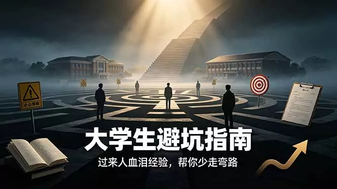 付费文章：大学生避坑指南 ，过来人血泪经验，帮你少走弯路-泡泡网赚