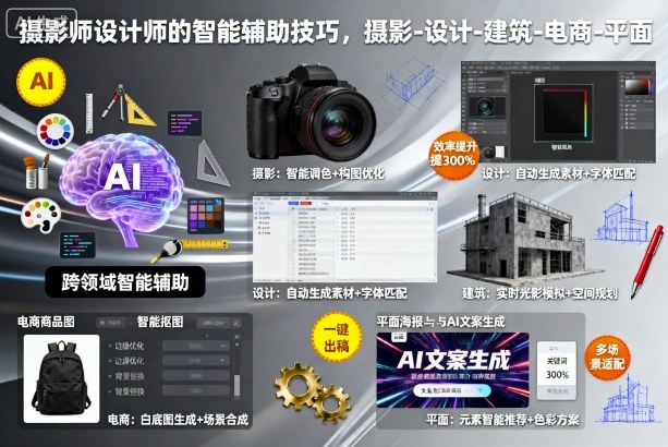 摄影师设计师的智能辅助技巧，摄影-设计-建筑-电商-平面-泡泡网赚
